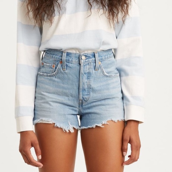 GAP Pants - Gap High rise distressed shorts vguc